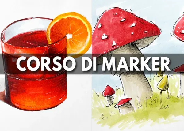 Corso di Disegno con i Marker – Mitch Sanna